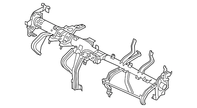 Instrument Panel Reinforcement - Mazda (kb7w60420b)