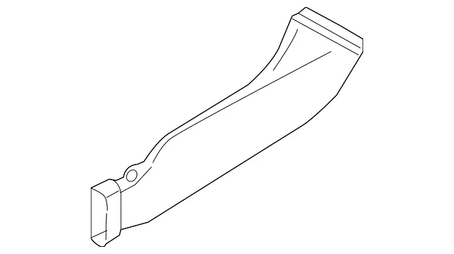 Instrument Panel Air Duct - Mazda (kb7w618a1)
