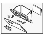 Glove Box Assembly - Mazda (kb7w64030a02) - view 3