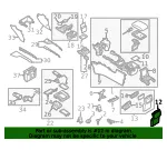 Console Trim Panel - Mazda (kb7w6447002) - view 4
