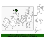 Headrest - Mazda (kb7w882402a) - view 4