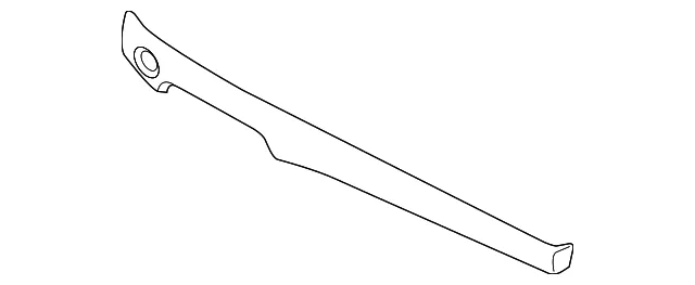 Instrument Panel Trim Panel - Mazda (kb8c5531002)
