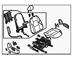 Seat Assembly - Mazda (kb8d57100f2a) - view 3