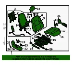 Seat Assembly - Mazda (kb8d57100f2a) - view 4