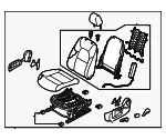 Seat Assembly - Mazda (kb8d57150e2a) - view 3