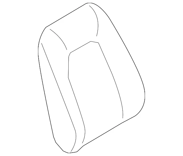 Seat Back Cushion - Mazda (kb8d8813x)