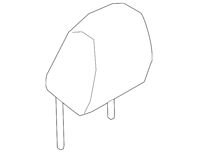 Headrest - Mazda (kb8d8814003)