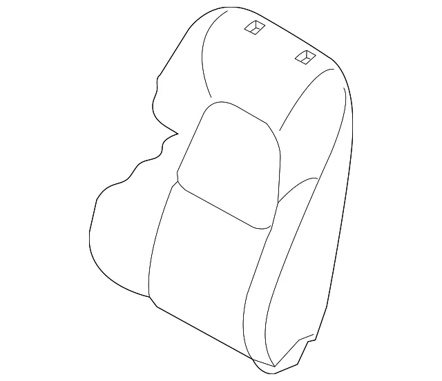 Seat Back Cushion Cover - Mazda (kb8d8818102)