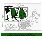 Seat Back Assembly - Mazda (kb8e57450d03) - view 4