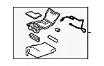 Seat Armrest - Mazda (kb8e882b002) - view 3