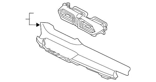 Instrument Panel Cover - Mazda (kb8r55150d02)