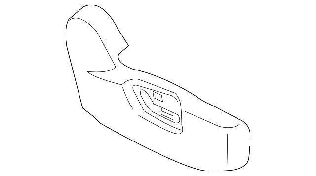 Seat Trim Panel - Mazda (kd1a881gx02)
