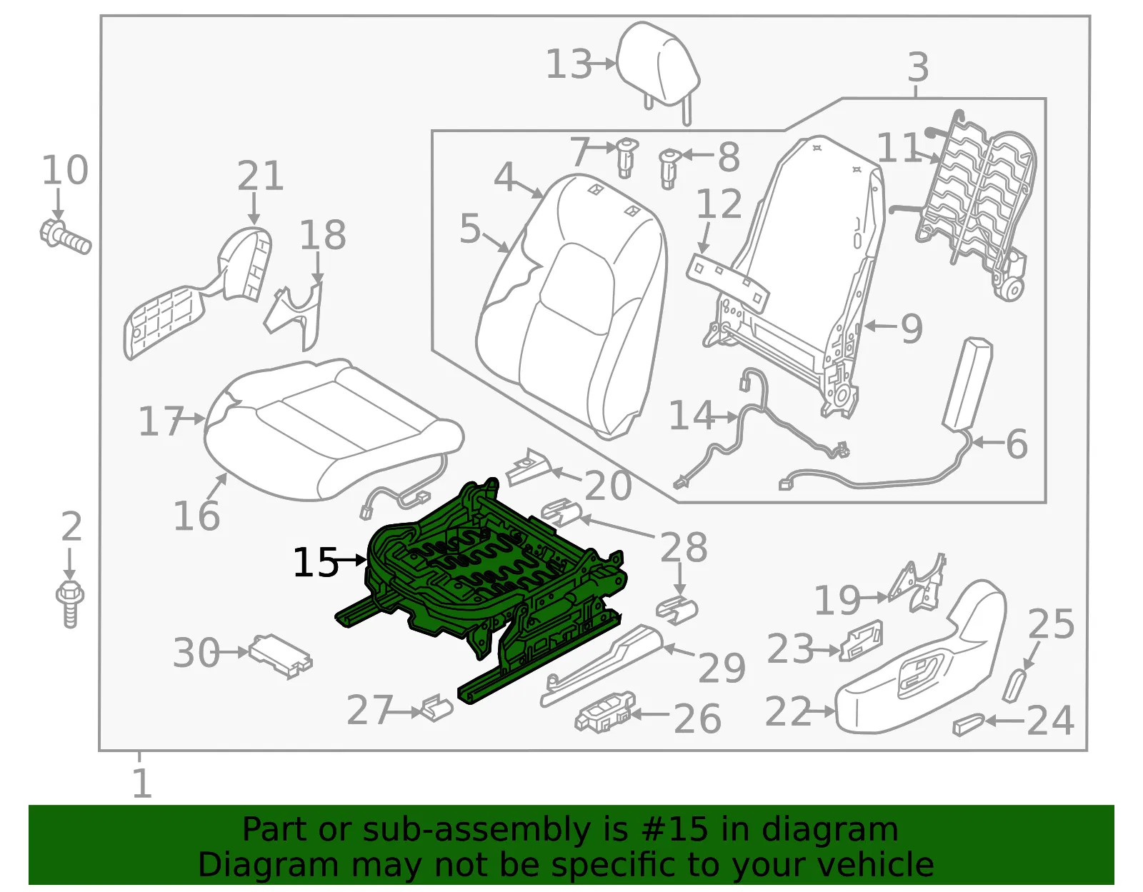 Seat Adjuster - Mazda (kd1a88af0a) - view 2