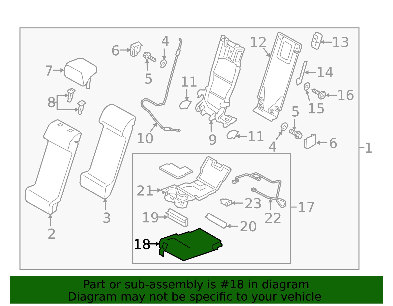 Armrest Cover - Mazda (kd1c882b102) - view 2