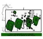 Seat Back Assembly - Mazda (kd1d57400c39) - view 4