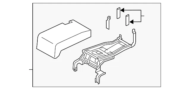 Seat Cushion Foam - Mazda (kd3588220a02)
