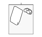 Armrest Assembly - Mazda (kd37882b034) - view 3