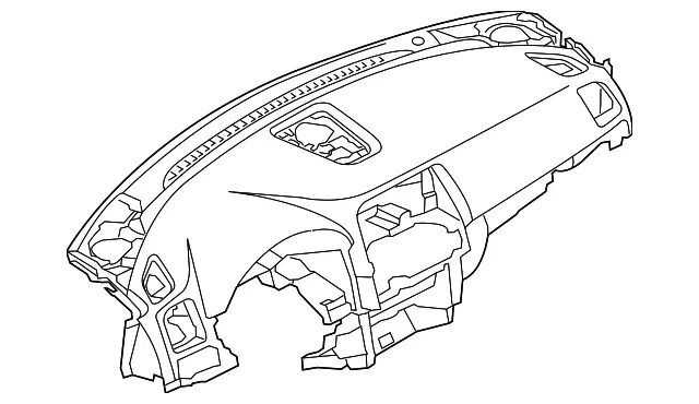 Instrument Panel - Mazda (kd4560400j02)