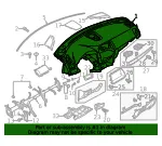 Instrument Panel - Mazda (kd4560400j02) - view 4