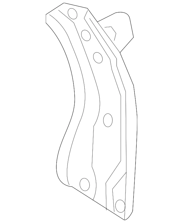 Instrument Panel Mounting Bracket - Mazda (kd4560450)