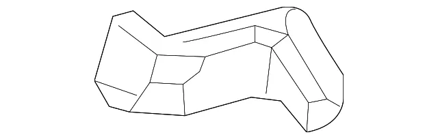 Instrument Panel Air Duct - Mazda (kd4561157a)