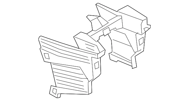 Console Bracket - Mazda (kd456432xa)