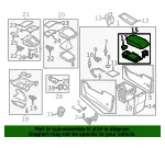 Armrest Assembly - Mazda (kd456445034) - view 4