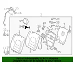 Headrest Guide - Mazda (kd45881g913) - view 4