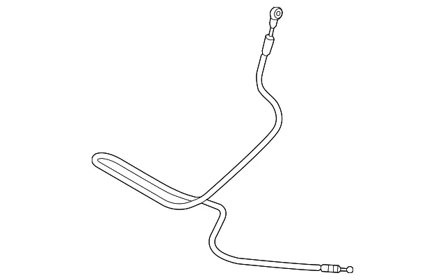 Folding Seat Release Cable - Mazda (kd4988439)