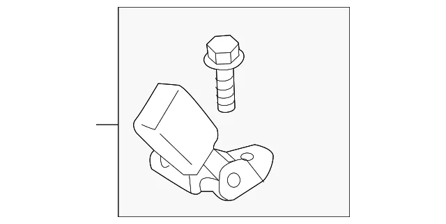 Seat Belt Receptacle - Mazda (kdyd57780a)