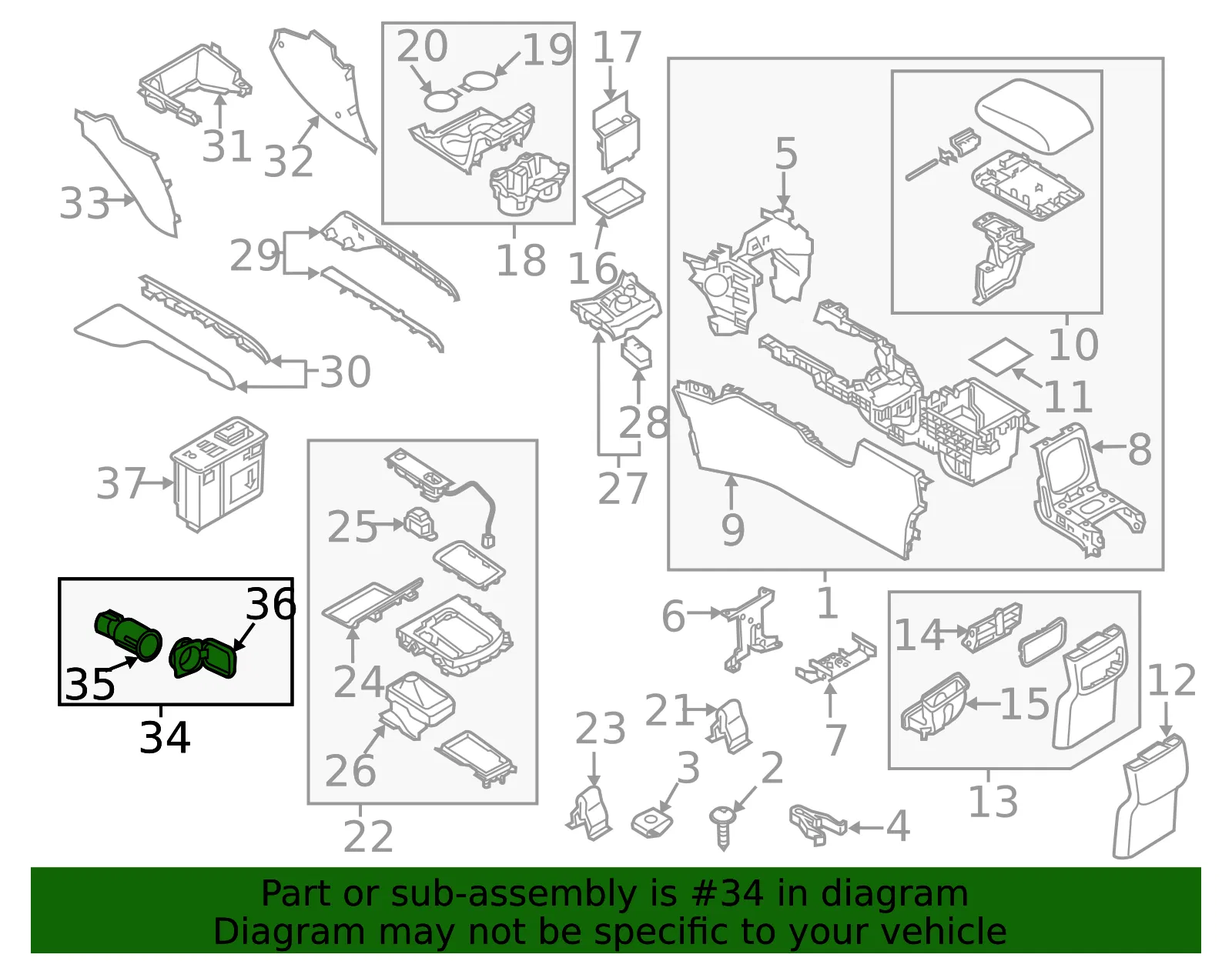 Power Outlet - Mazda (kj0166290a) - view 2