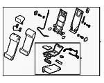 Seat Back Assembly - Mazda (kl2h5727002) - view 3