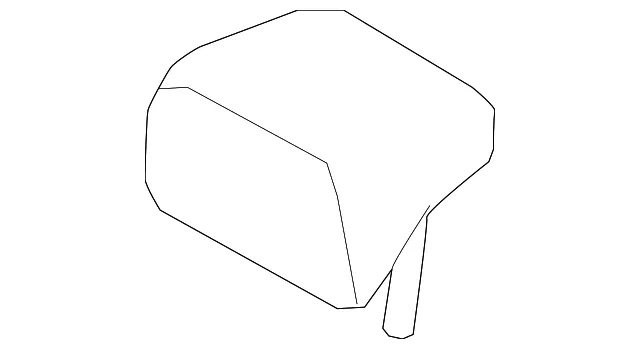 Headrest - Mazda (kn0w8814013)