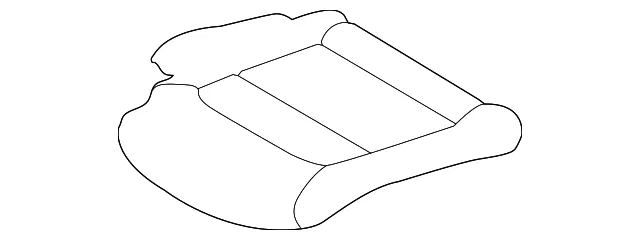 Cushion Cover - Mazda (kn3r8816102)