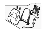 Seat Back Assembly - Mazda (kn3r881802a) - view 3