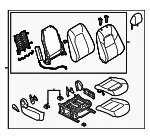 Seat Assembly - Mazda (kpf557100a2a) - view 3