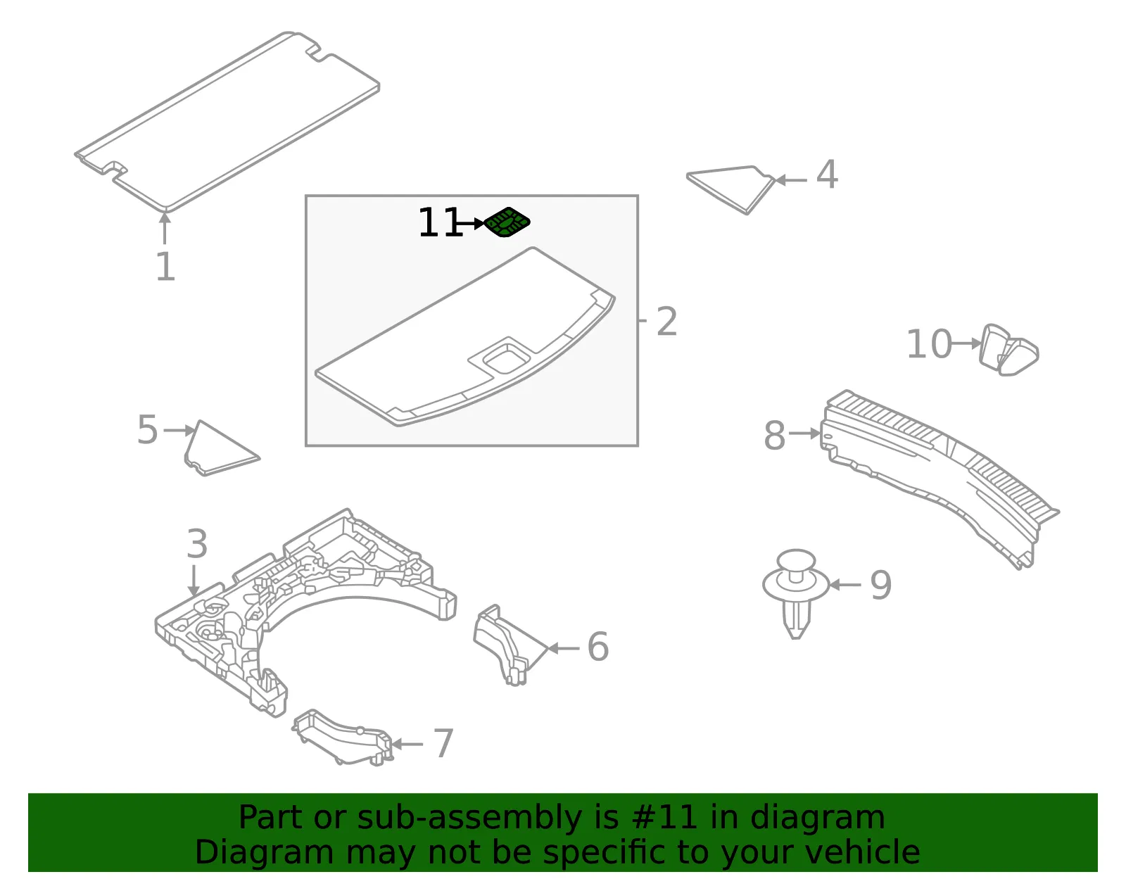 Knob - Mazda (ksd468d1502) - view 2