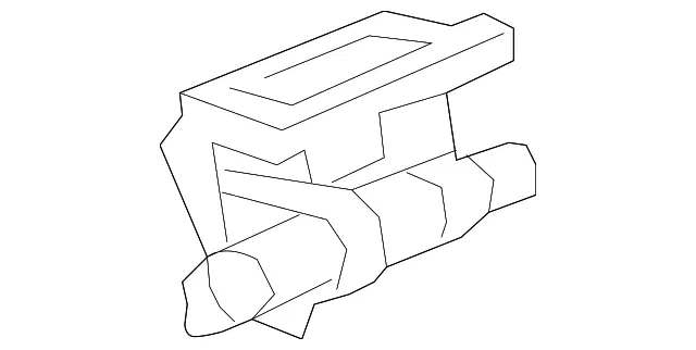 Water Outlet - Mazda (l3411517za)
