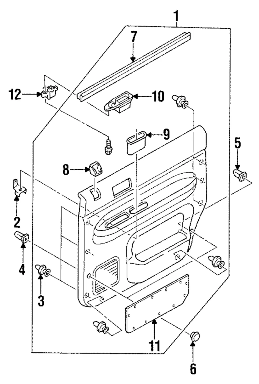 Armrest Cup - Mazda (la0168d7152)