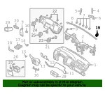 Instrument Panel Bezel - Mazda (lc6255321) - view 4