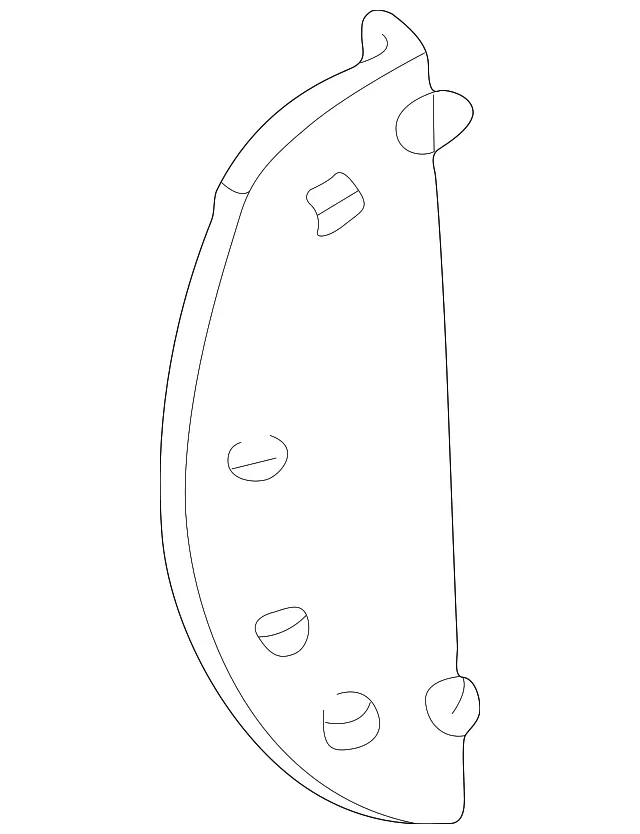 Instrument Panel Side Cover - Mazda (lc626495005)