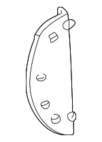 Instrument Panel Side Cover - Mazda (lc626495005) - view 3