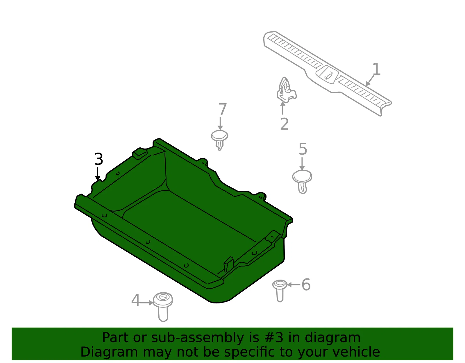 Floor Carpet - Mazda (lc6368690a05) - view 2