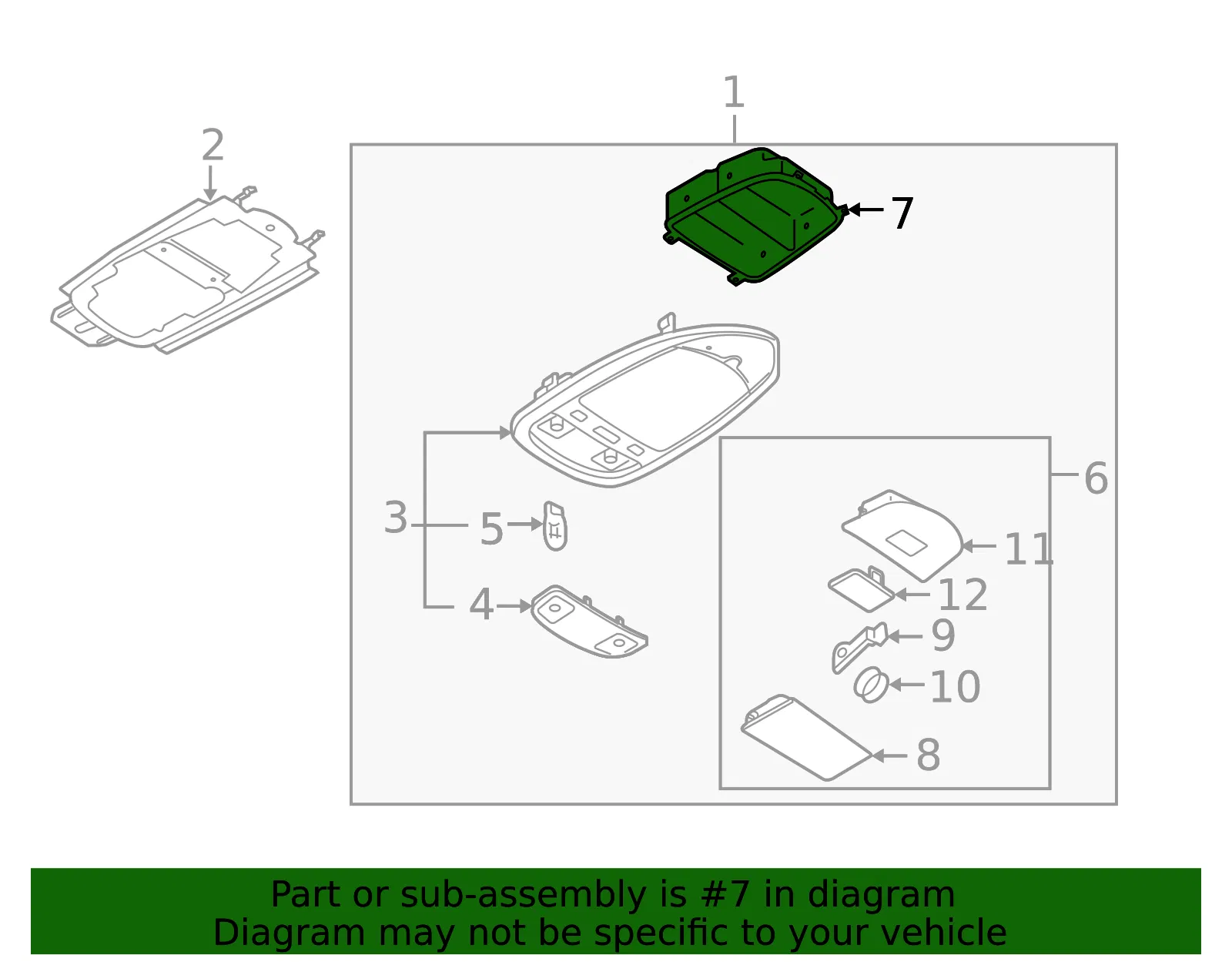 Console Compartment - Mazda (lc6369298a80) - view 2