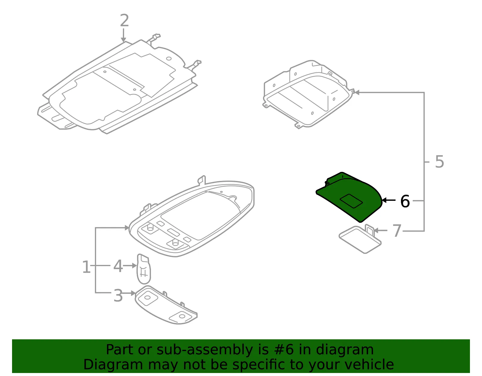 Console Lid - Mazda (lc6369979a80) - view 2