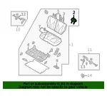 Headrest - Mazda (lc768834080) - view 4