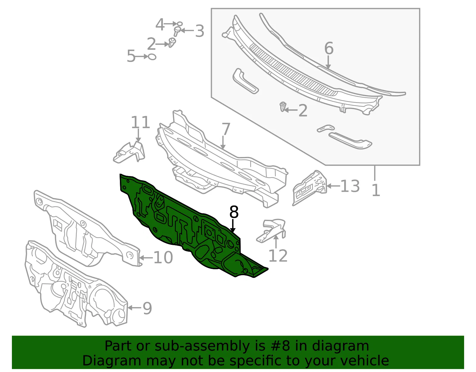 Dash Panel - Mazda (ld4753400c) - view 2