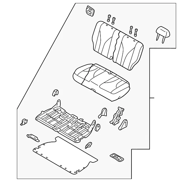 Seat Assembly - Mazda (ld475730xa05)