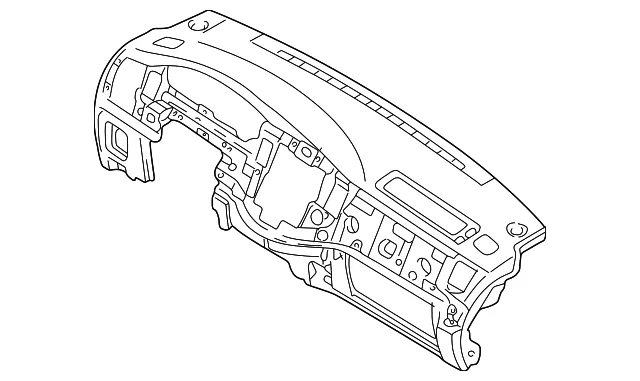 Instrument Panel - Mazda (ld4760401b25)