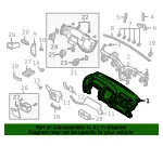 Instrument Panel - Mazda (ld4760401b74) - view 4